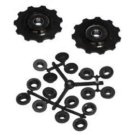 Load image into Gallery viewer, VWP Set derailleurwieltjes 11t. PUL-110 Chromo lagers
