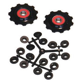 VWP Set derailleur wheels 11t. PUL-110 ceramic bearings