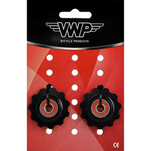 VWP Set derailleurwieltjes 11t. PUL-110 ceramic lagers