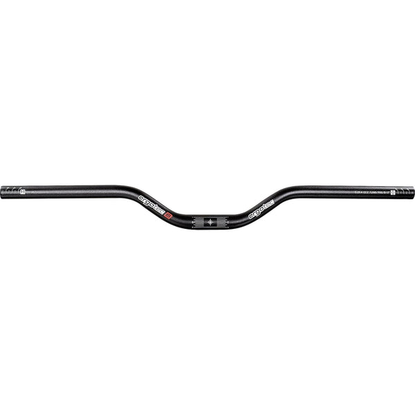 Handlebar ergotec riser bar 31.8 black (e-bike 45km)