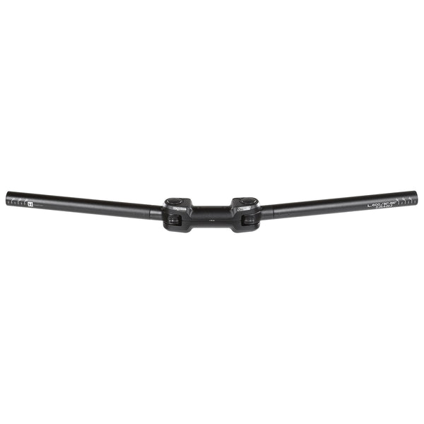 Ergotec adjustable handlebar AHS Superlight black 31.8