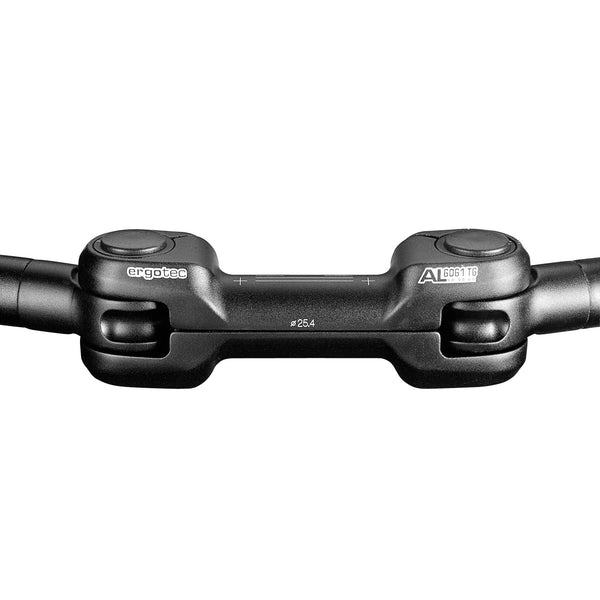 Ergotec adjustable handlebar AHS Superlight black 25.4