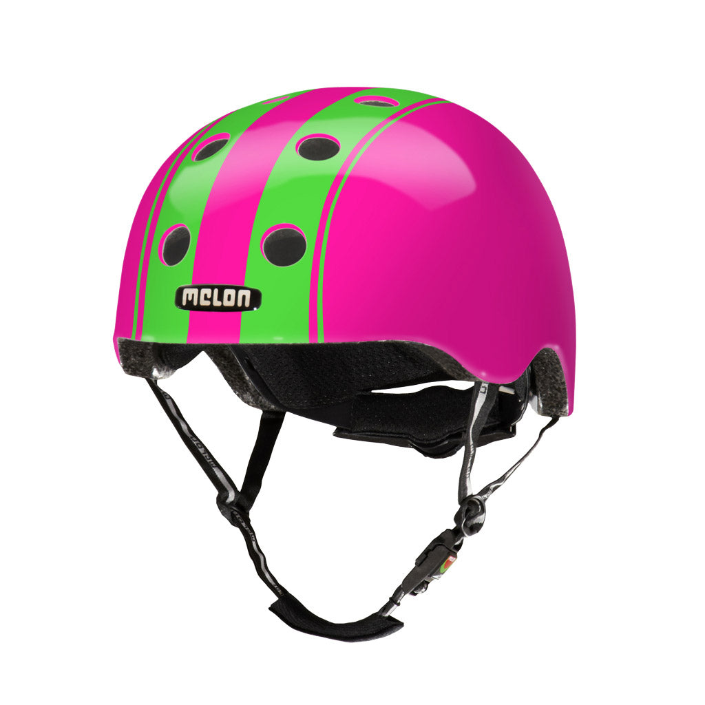 Melon helmet Double Green Pink XL-2XL (58-63cm) green/pink