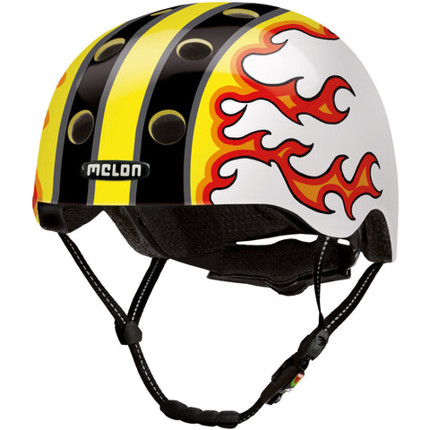 Melon helmet Fired Up XL-2XL (58-63cm) bl/yellow/red