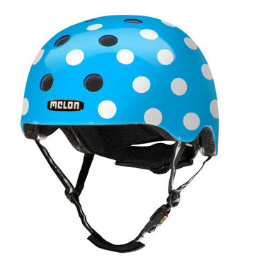 Melon helmet Dotty Blue XL-XXL (58-63cm) blue