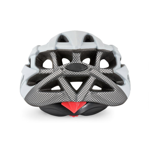 cycling helmet twig unisex 55/58 cm easy-lock white/carbon