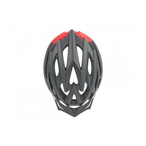 cycling helmet twig unisex 58/61 cm easy-lock black/red