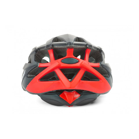 cycling helmet twig unisex 58/61 cm easy-lock black/red