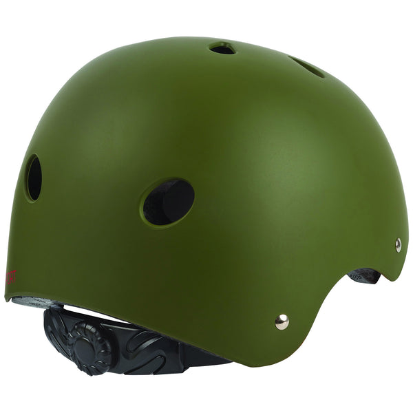 Polisport urban radical bicycle helmet s 53-55cm tag green/orange