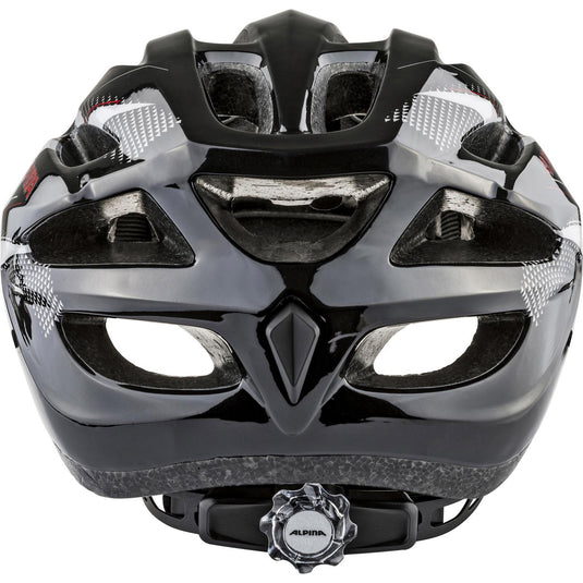 Alpina sports mtb helm mtb17 glans 58-61 zwart wit rood