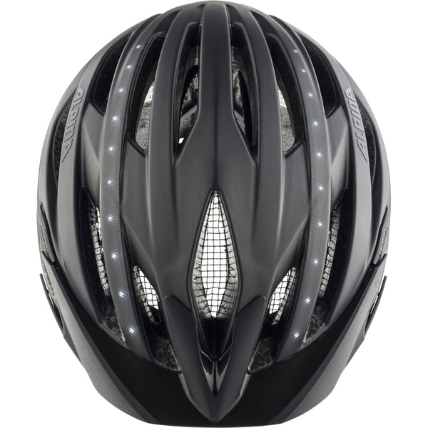 alpina helmet haga led black matt 51-56