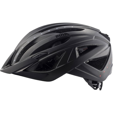 alpina helmet haga led black matt 51-56