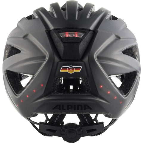 alpina helmet haga led black matt 51-56