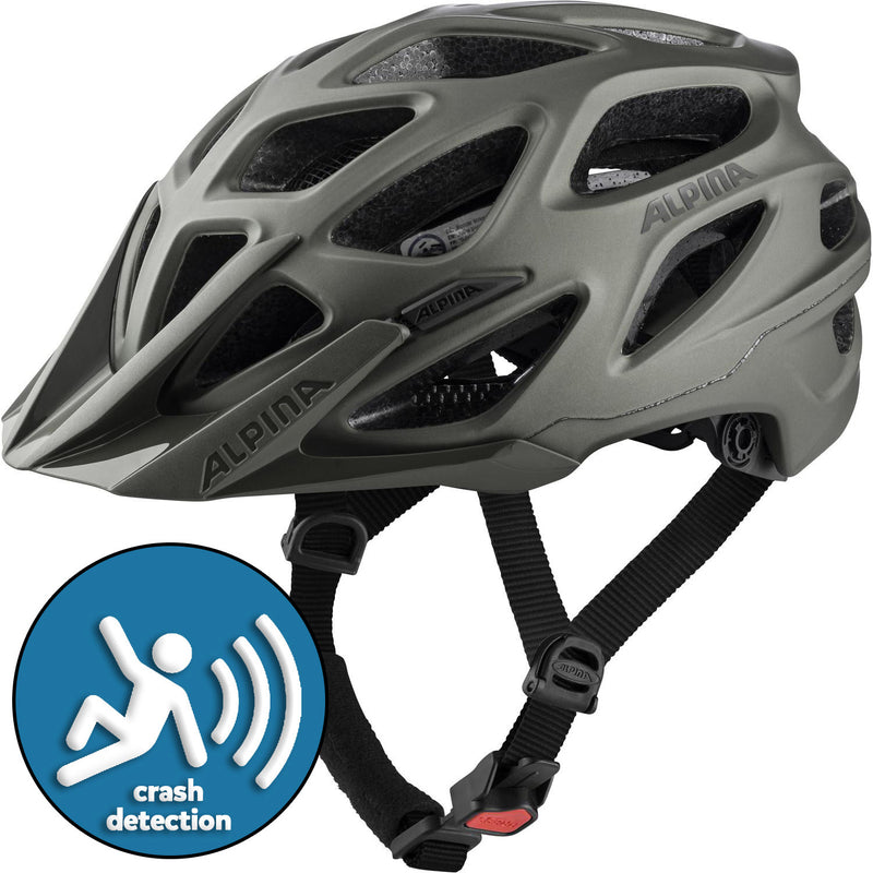 Load image into Gallery viewer, Alpina sports mtb helm mythos 3.0 tocsen 57-62 mat grijs
