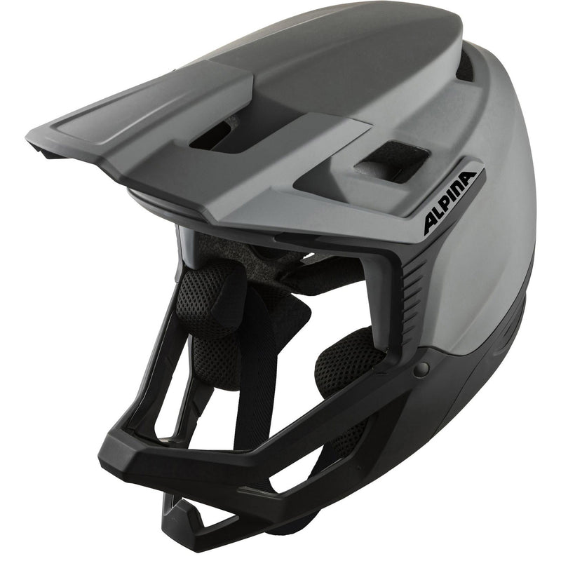 Load image into Gallery viewer, Alpina sports mtb helm roca 54-55 mat grijs
