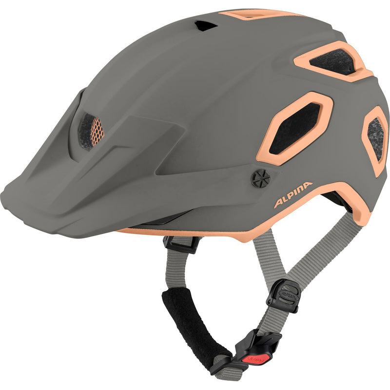 Load image into Gallery viewer, Alpina sports mtb helm croot mips 52-57 mat grijs roze
