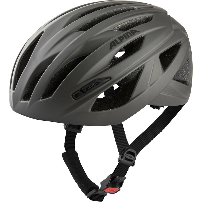 Load image into Gallery viewer, Alpina sports race helm path 55-59 mat grijs
