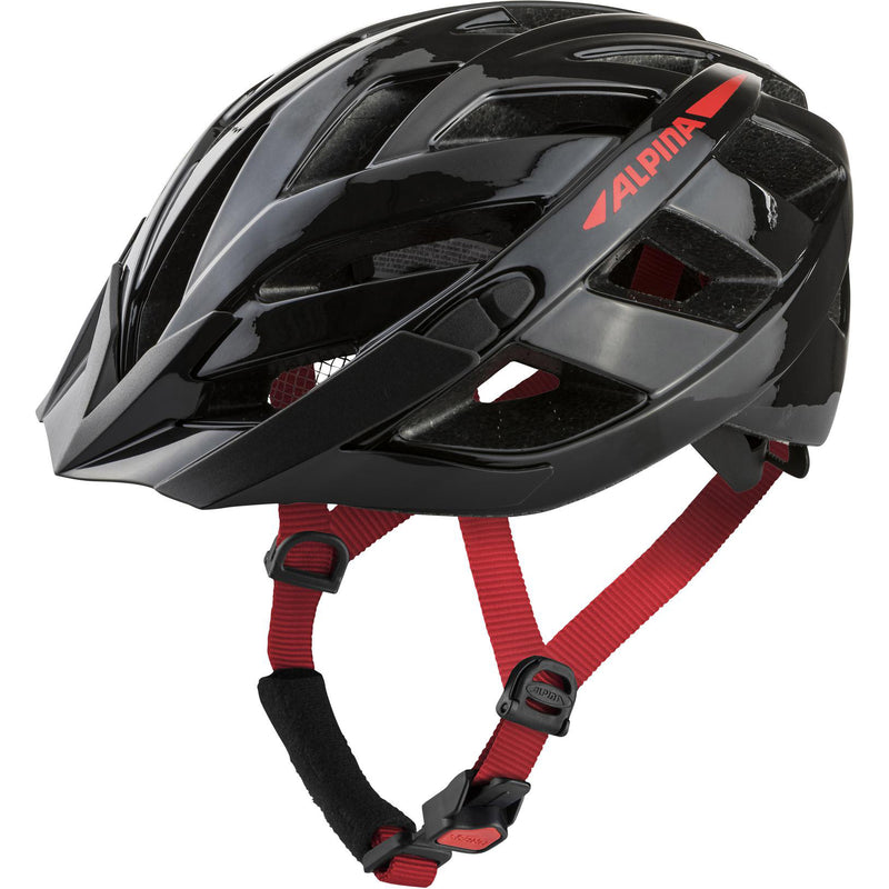 Load image into Gallery viewer, Olympic sportswear Helm Panoma 2.0 black-red gloss 56-59
