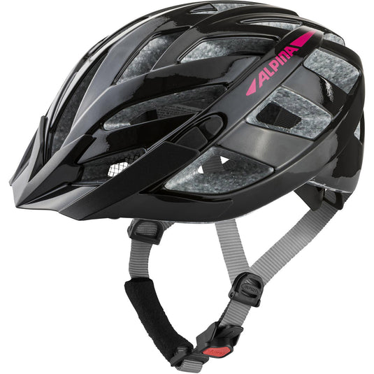 Alpina sports tour helm panoma 2.0 56-59 glans zwart roze