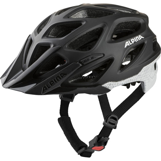 Alpina sports mtb helm mythos reflective 52-57 zwart