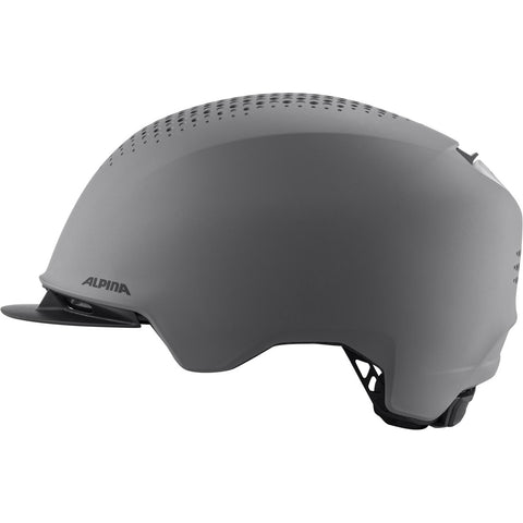 alpina helmet idol coffee-grey matt 52-56