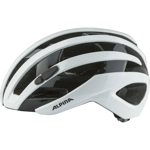 Olympic sportswear sports racehelm ravel 51-56 glans wit