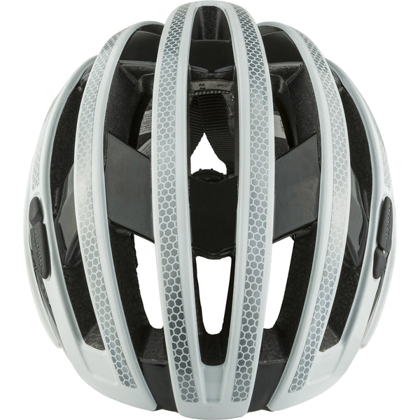 Olympic sportswear sports racehelm ravel reflective 51-56 glans wit