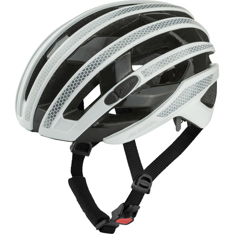 Olympic sportswear sports racehelm ravel reflective 51-56 glans wit