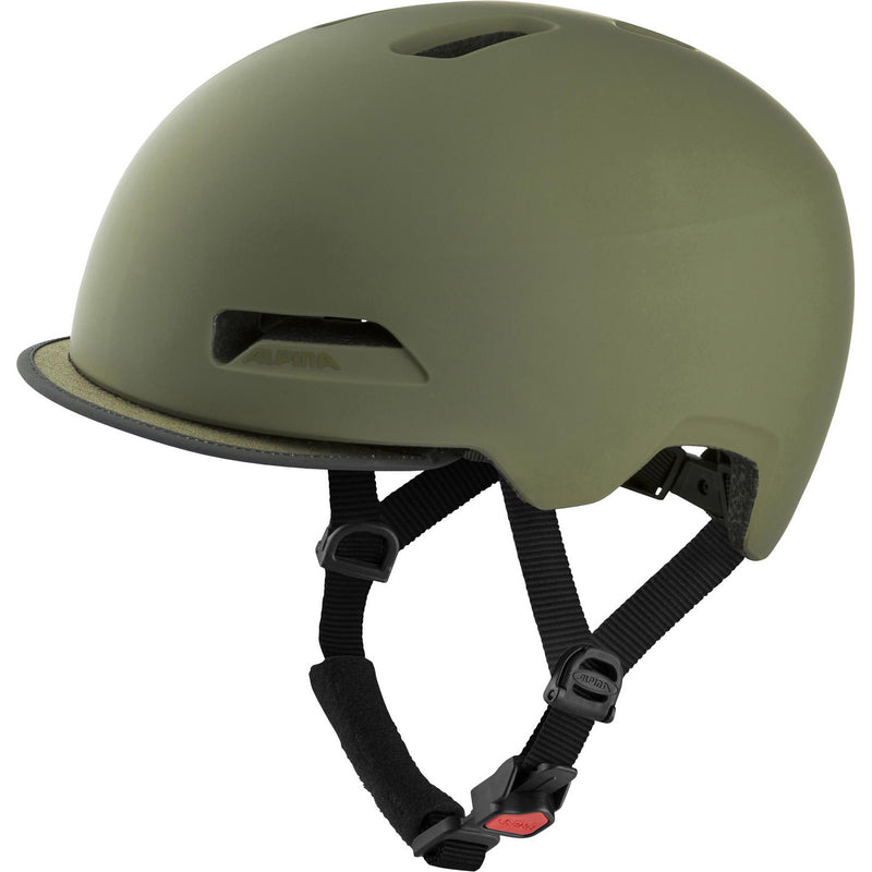 Load image into Gallery viewer, Alpina sports urban helm brooklyn 57-61 mat olijf
