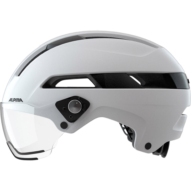 Load image into Gallery viewer, Olympic sportswear sports urban helm soho visor 55-59 mat wit
