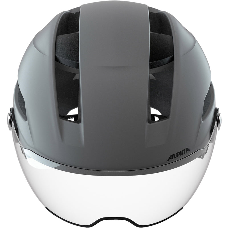 Load image into Gallery viewer, Olympic sportswear alpina sports urban helm soho visor 51-56 mat grijs

