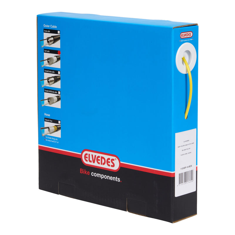 Load image into Gallery viewer, Elvedes schakel buitenk 4,2mm geel (30m) 1120sp-14-box
