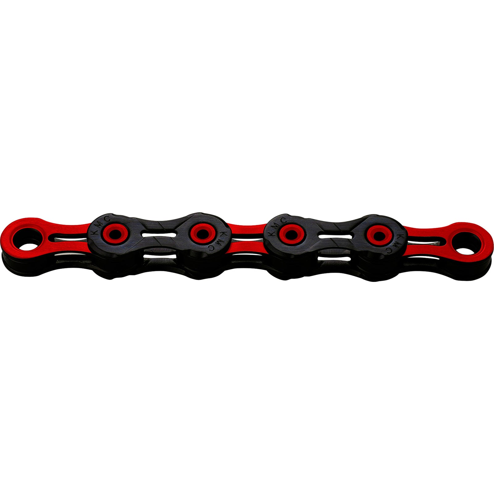 KMC chain 1/2-11/128 116 10V DLC10 black/red