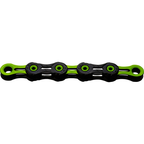 KMC chain 1/2-11/128 116 10V DLC10 black/green