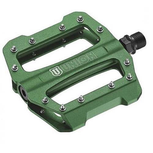 Union pedal SP1300 alu cartridge+thrust bearing. Green