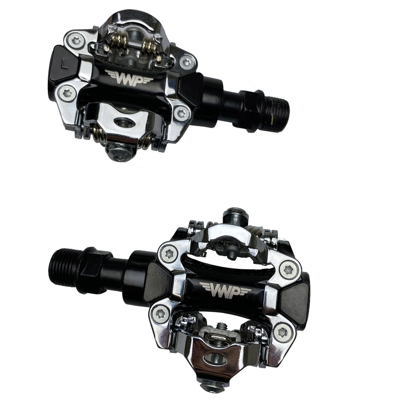 Load image into Gallery viewer, VWP Pedaal SPD zwart sealed bearings
