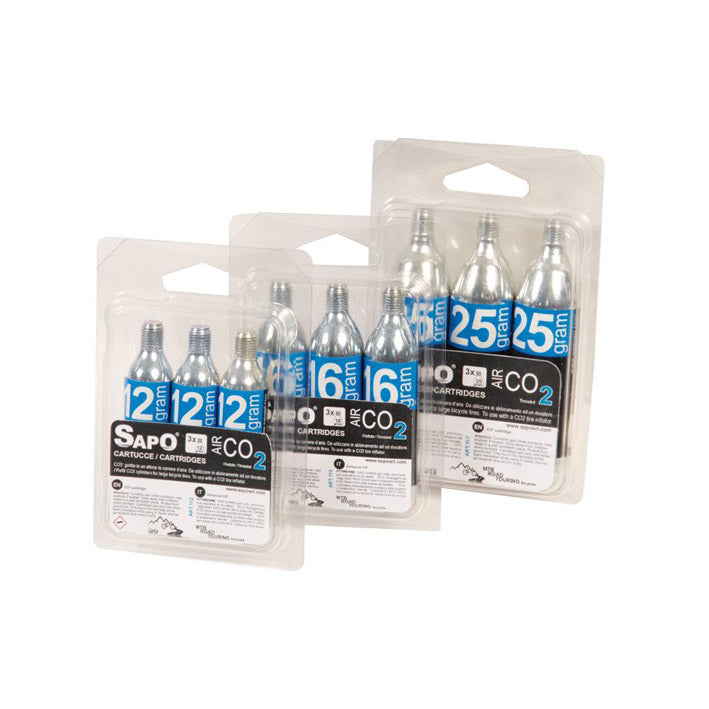 Load image into Gallery viewer, Sapo luchtpatronen (3) 12gr. co2 blister
