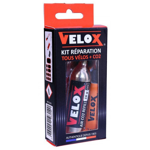 Velox repair set with co2 16gr cartridge and tap