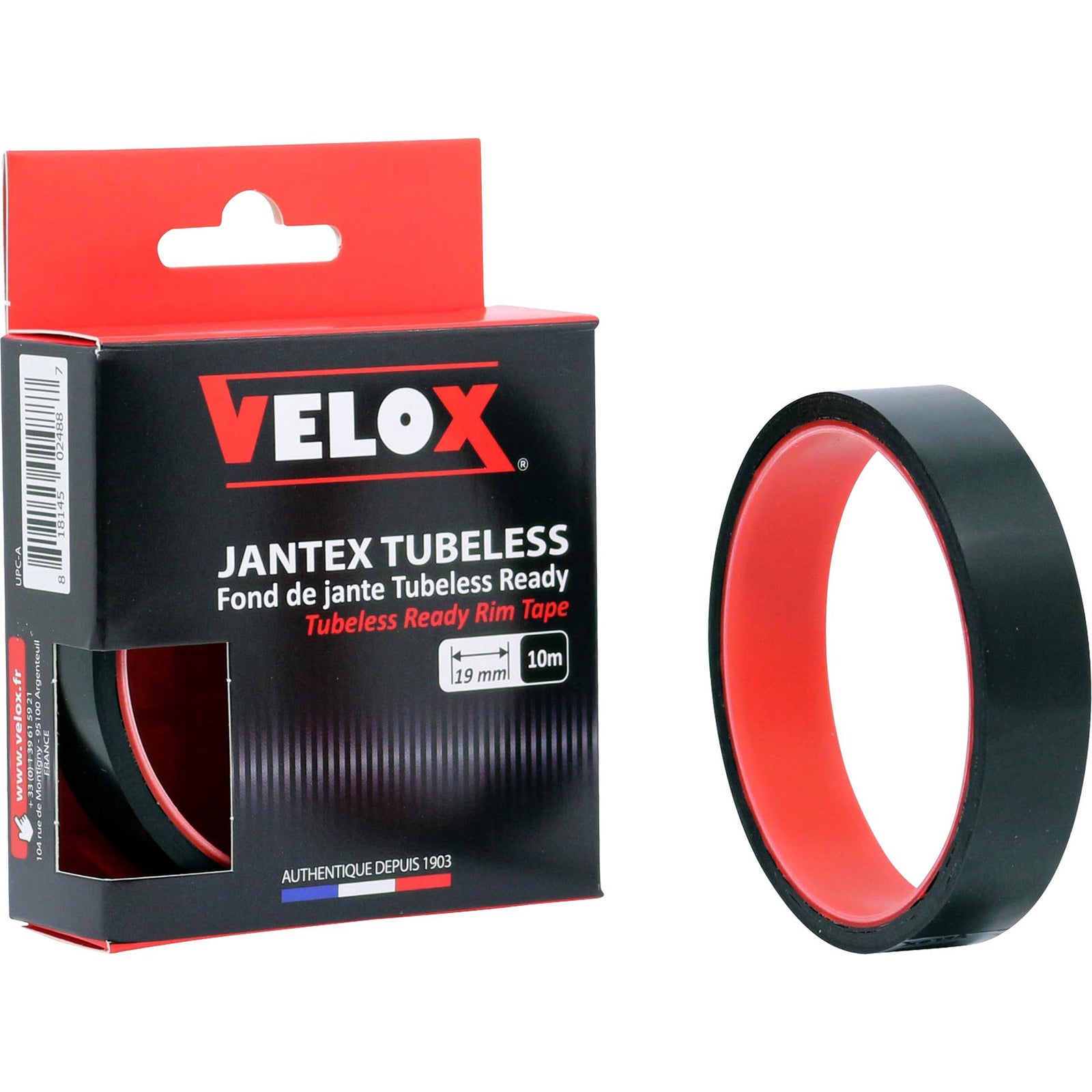 rim tape Route Tubeless Ready 19 mm / 10 meters black