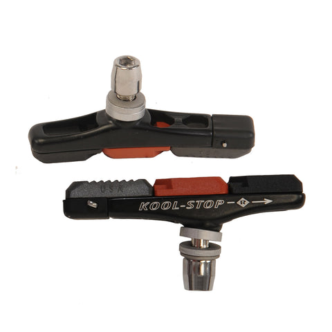 KoolStop brake shoe set Tectonic holder (black) RE503KS