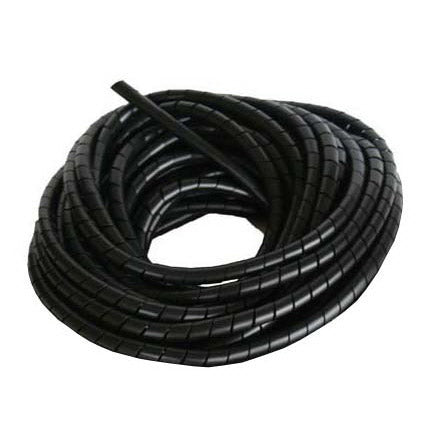 Cable/frame protector spiral 9-30mm black (25m)