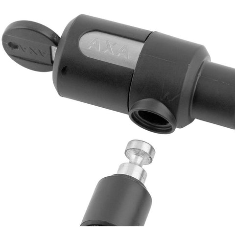 Cable lock Axa Newton 60/12 with holder - black (on card)