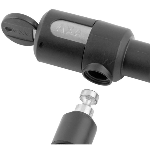Cable lock Axa Newton 60/12 with holder - black (on card)