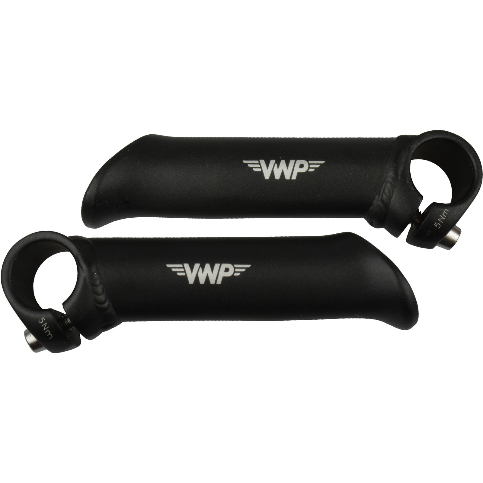 VWP Bar ends Forged short straight alu black