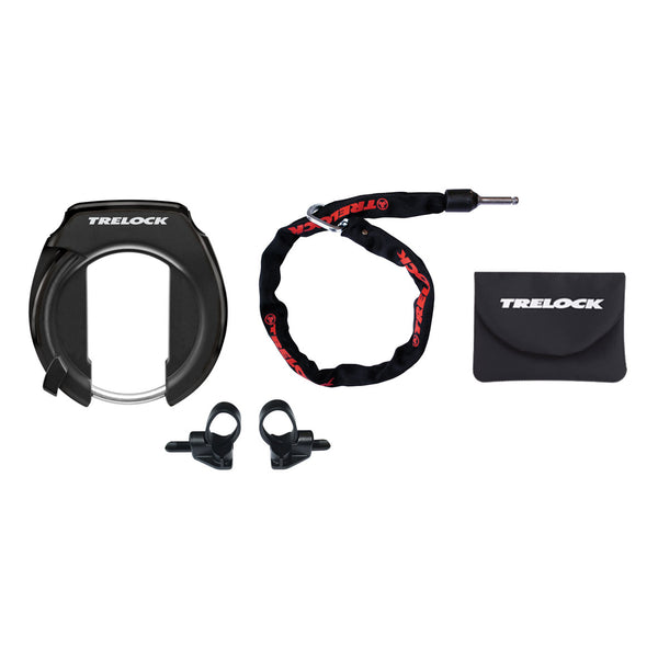 Trelock RS 453 Frame lock NAZ + plug-in chain. ZR 355