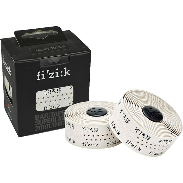 Fizik handlebar tape Superlight White Tacky with logo Fizik