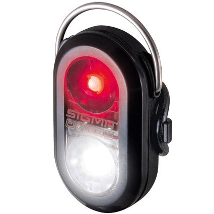 Load image into Gallery viewer, SIGMA Micro Duo zwart Dual LED incl 2x CR-2032
