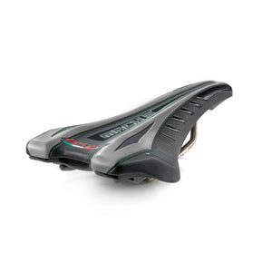 Monte grappa zadel bmg s007 mach 5 zwart zilver