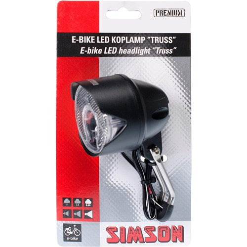 Simson e-bike front fork headlight truss 6-60v 30 lux