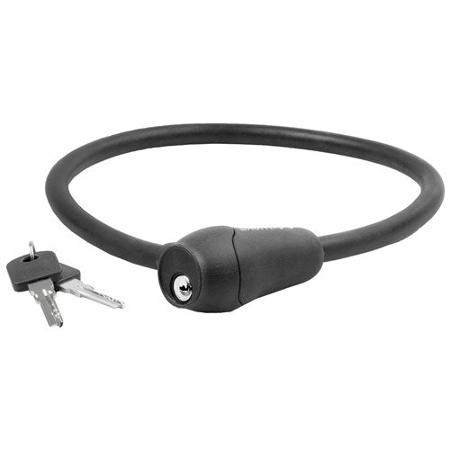 M-wave cable lock silicone black 60cm12mm